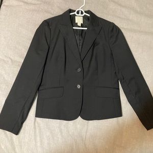 JCrew Black wool suit jacket, size 12